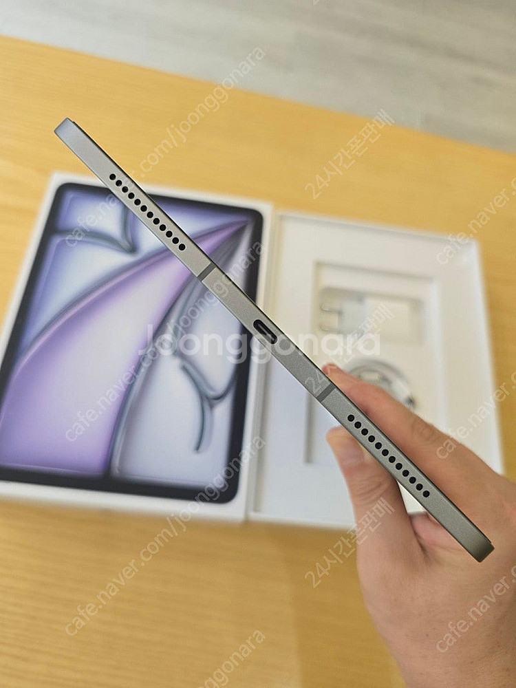 아이패드에어11스페이스그레이512gb M2 셀룰러+WIFI 단순개봉미사용판매합니다--6